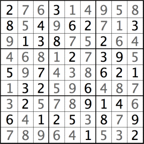 Sudoku Solver Question Example of Sudoku