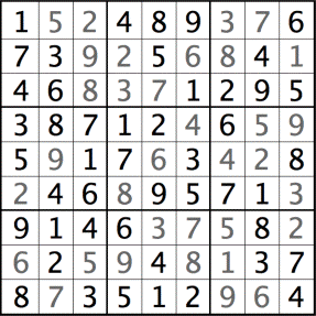 free sudoku with solution